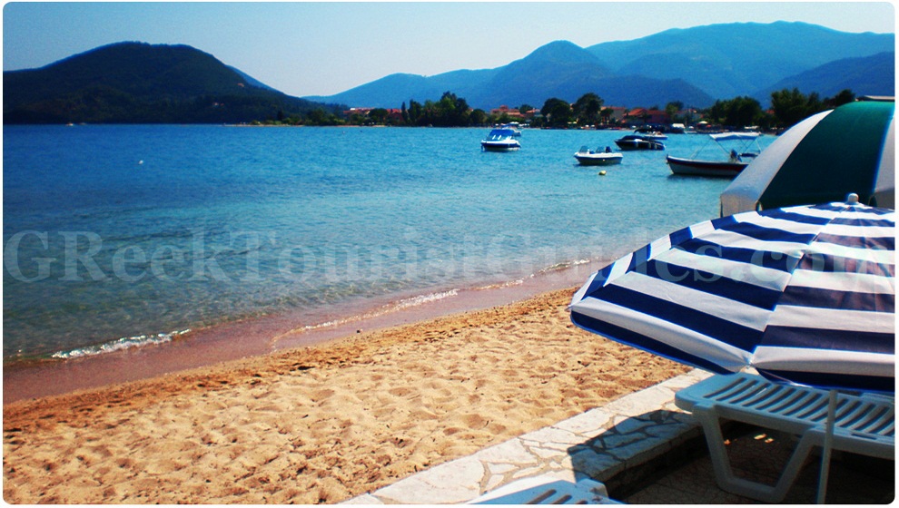 Famous beaches of Lefkada Greece